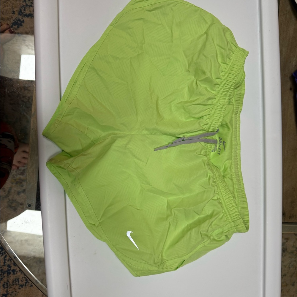 Nike LightGreen Running Shorts
